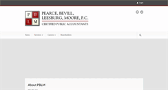 Desktop Screenshot of pearcebevill.com